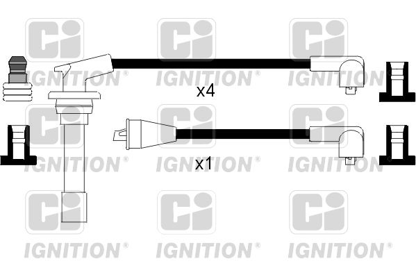 QUINTON HAZELL Süütesüsteemikomplekt XC873